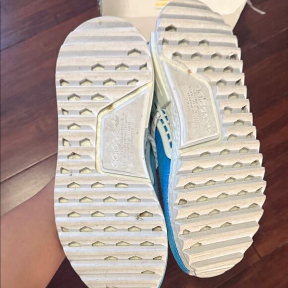 Men\'s adidas Pharrell NMD China Peace Pace Blue - LIKE NEW - Size 6.5 with Box
